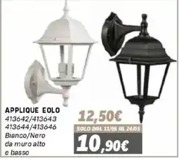 Orizzonte Applique Eolo offerta
