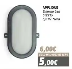 Orizzonte Applique esterno led offerta