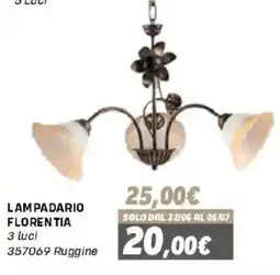 Orizzonte Lampadario Florentia offerta