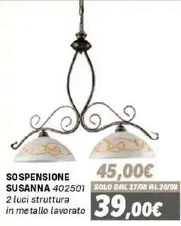 Orizzonte Sospensione Susanna offerta