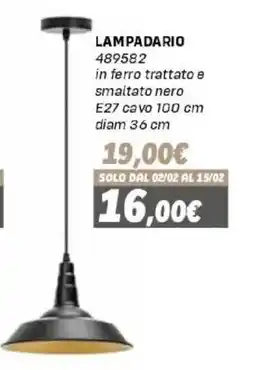 Orizzonte Lampadario offerta