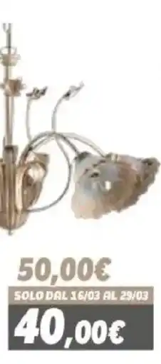 Orizzonte Lampadario offerta