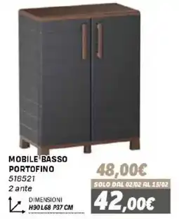 Orizzonte Mobile basso Portofino offerta
