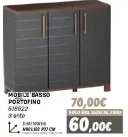 Orizzonte Mobile basso Portofino offerta