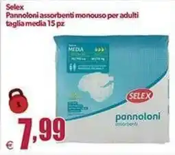 Elite Pannoloni assorbenti Selex offerta