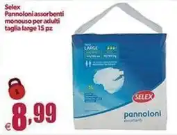 Elite Pannoloni assorbenti Selex offerta