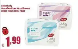 Elite Assorbenti per incontinenza Selex Lady offerta