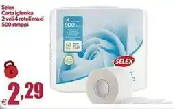 Elite Carta igienica Selex offerta