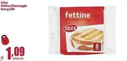 Elite Fettine di formaggio fuso Selex offerta