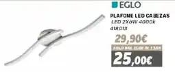 Orizzonte Plafone led cabezas eglo offerta
