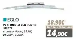 Orizzonte EGLO Plafoniera LED Pertini offerta