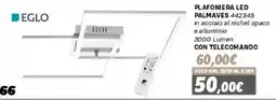 Orizzonte Plafoniera LED Palmaves 442345 offerta