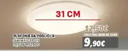 Orizzonte Plafoniera Pogliola offerta