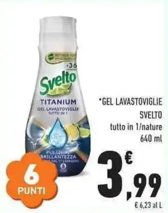 Gel lavastoviglie Svelto Titanium