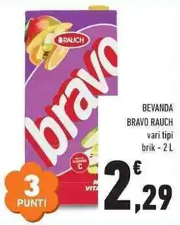 Conad City Bevanda Bravo Rauch offerta