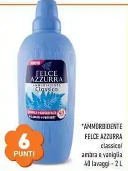 Conad City Ammorbidente Felce Azzurra classico offerta
