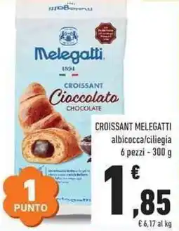 Conad City Croissant Melegatti Cioccolato offerta