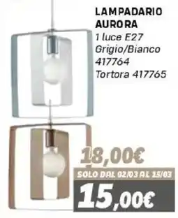 Orizzonte Lampadario Aurora offerta