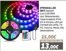 Orizzonte Striscia LED 5MT 513239 offerta