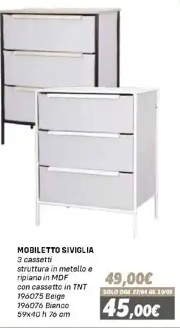 Orizzonte Mobiletto Siviglia offerta