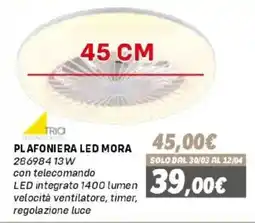 Orizzonte Plafoniera led mora offerta
