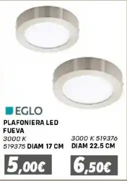 Orizzonte Plafoniera led Fueva Eglo offerta
