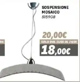 Orizzonte Sospensione Mosaico offerta
