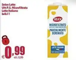 Elite Selex Latte Uht P.S. Microfiltrato offerta
