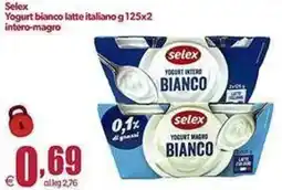 Elite Selex Yogurt bianco latte italiano offerta