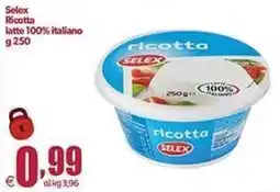 Elite Ricotta Selex offerta