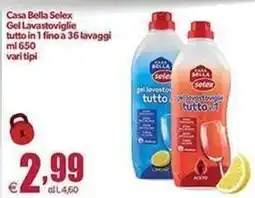Elite Gel Lavastoviglie tutto in 1 Casa Bella Selex offerta