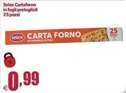 Elite Selex carta forno offerta