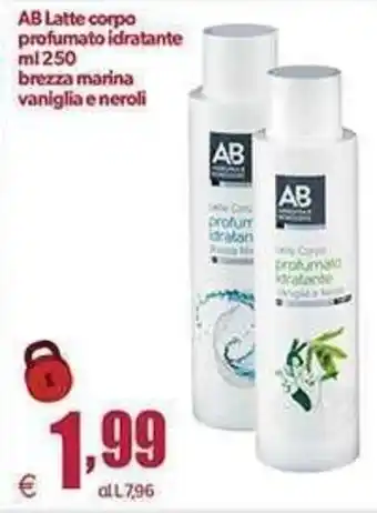 AB Latte corpo profumato idratante
