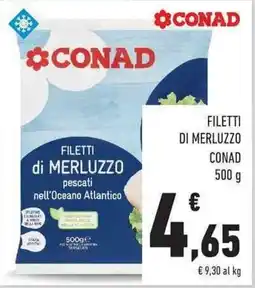 Conad City Filetti di merluzzo Conad offerta
