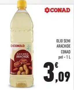 Conad City Olio semi di arachide Conad offerta