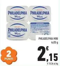 Conad City Philadelphia Mini offerta