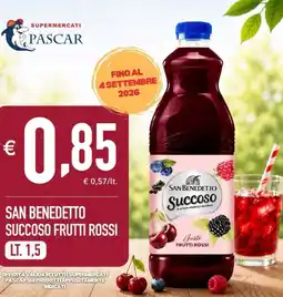 Gruppo Pascar San Benedetto Succoso Frutti Rossi offerta