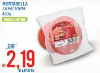 MD Discount La Fattoria Mortadella 450g offerta