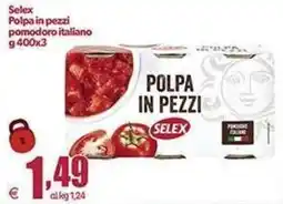Elite Polpa in pezzi Selex offerta