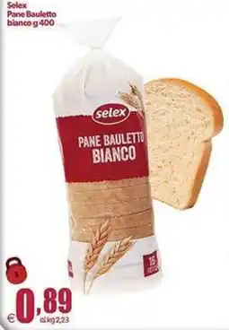 Elite Selex Pane Bauletto Bianco offerta