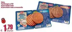 Elite Selex hamburger di prosciutto cotto e mozzarella offerta