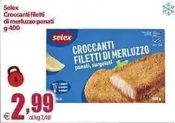 Elite Selex Croccanti filetti di merluzzo panati offerta