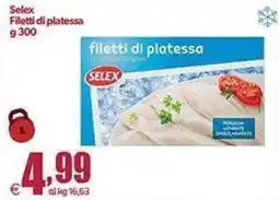Elite Filetti di platessa Selex offerta