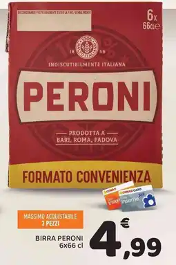 Conad City Birra Peroni offerta