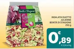 Conad City Insalata Duetto Julienne Bontà di Stagione offerta