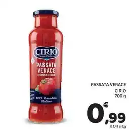 Conad City Passata verace Cirio offerta