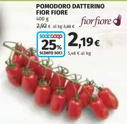 Coop Pomodoro datterino fior fiore offerta