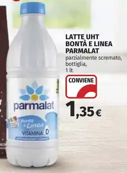 Coop Latte UHT Bontà e Linea Parmalat offerta
