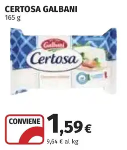 Coop Certosa Galbani offerta