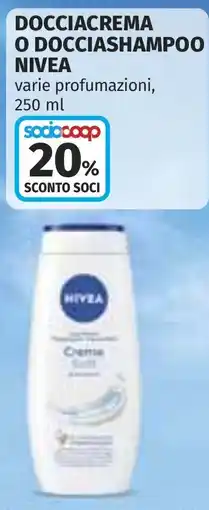 Coop Docciacrema o docciashampoo Nivea offerta